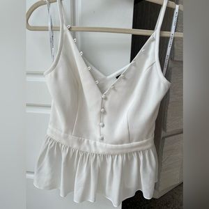 Guess by Marciano white tank top